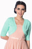 Knit Hudson Bolero: Mint