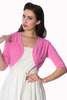 Knit Hudson Bolero: Pink