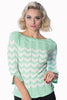 Vanilla Mint Knit Top