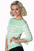 Vanilla Mint Knit Top