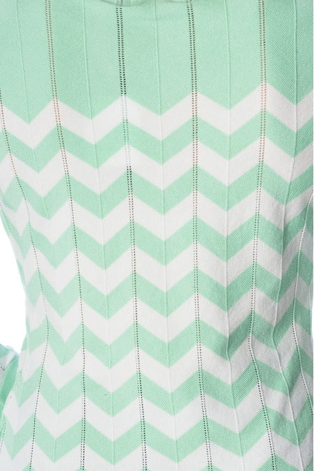 Vanilla Mint Knit Top