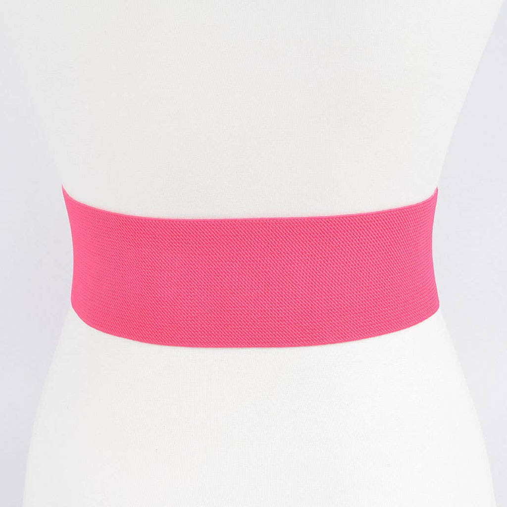 Metallic Elastic Belt: Orange