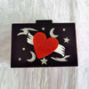 Heart Moon Acrylic Bag