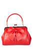 Lockwood Red Kisslock Purse