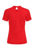 Oui Oui Tie Neck Top: Red