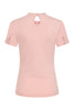 Oui Oui Tie Neck Top: Soft Pink