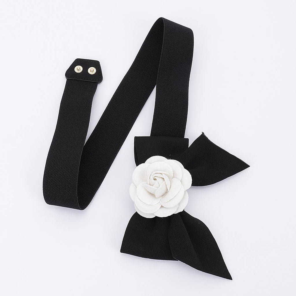 Flower Ribbon Elastic Belt: IV