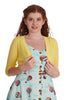 Knit Hudson Bolero: Yellow