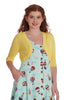 Knit Hudson Bolero: Yellow