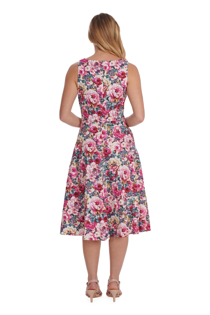 Peonie Rose Swing Dress