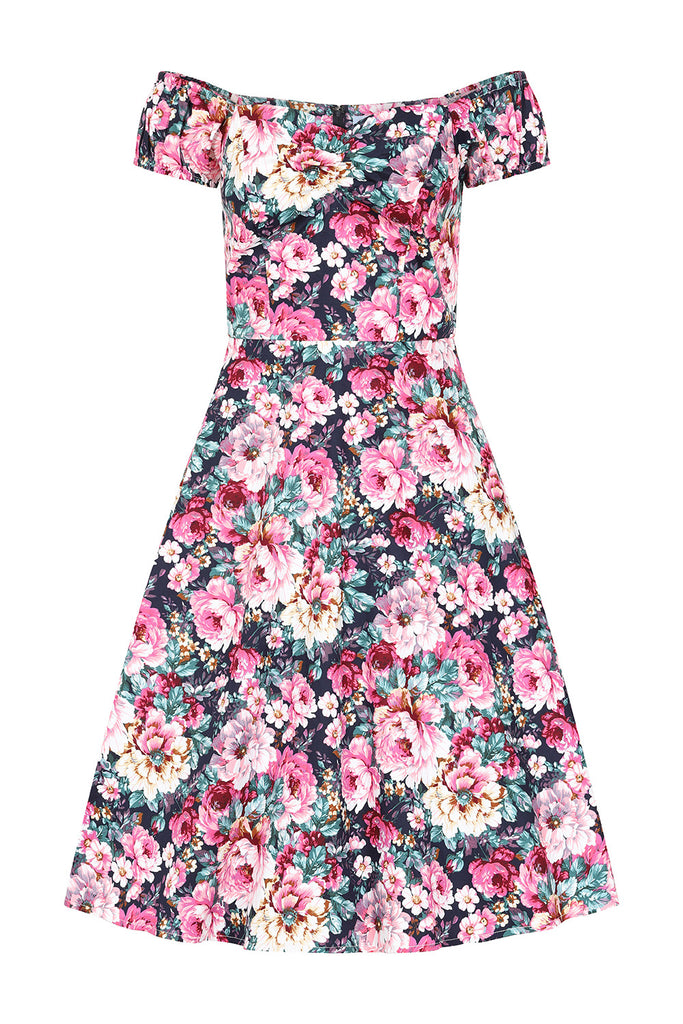 Flower Show Swing Dress