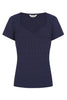Sweetheart Tee: Navy