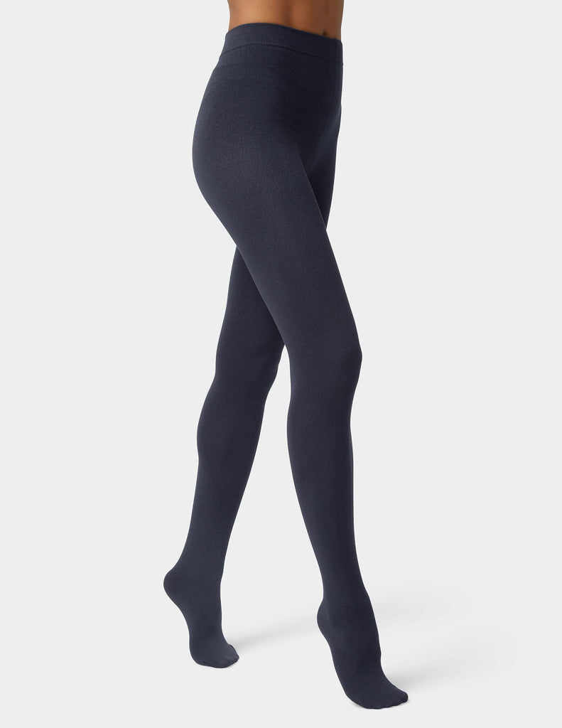 Flat Knit Sweater Tight: Rhubarb / M/L