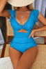Twist And Shout Swimsuit: Caribbean Blue