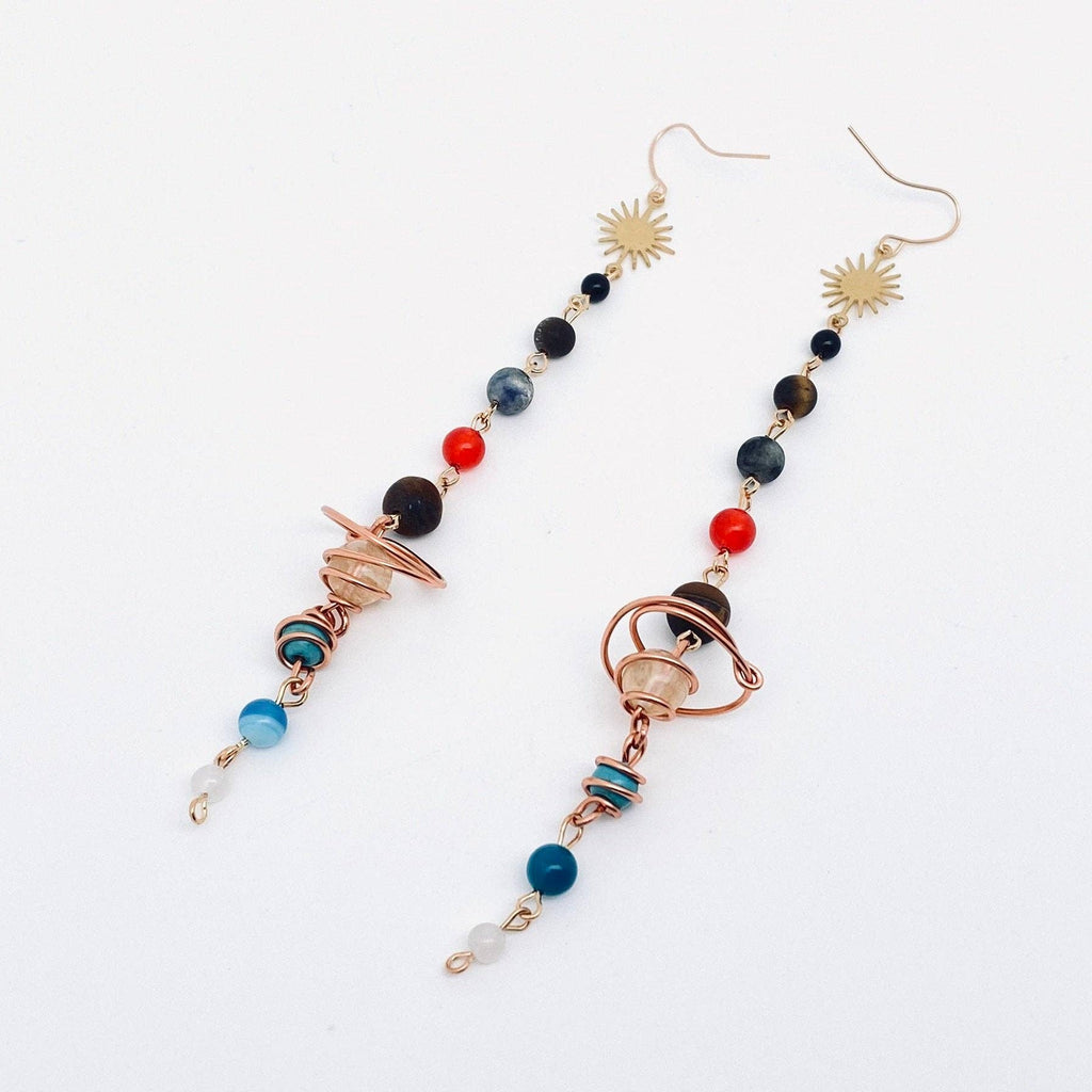 Solar System Handmade Earrings