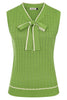 Ahoy Anchors Knit Top: Moss