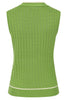 Ahoy Anchors Knit Top: Moss