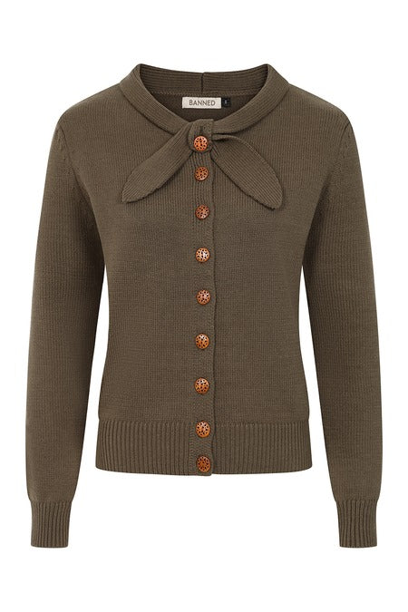 Sunday Drive Cardigan: Olive