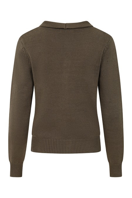 Sunday Drive Cardigan: Olive