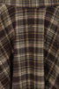 Classic Check Wool Blend Book Skirt: Caramel