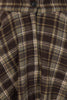 Classic Check Wool Blend Book Skirt: Caramel