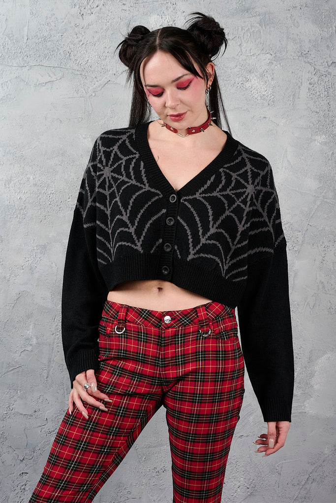Web Of Night Cardigan