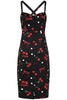 Tulia Cherry & Bow Pencil Dress