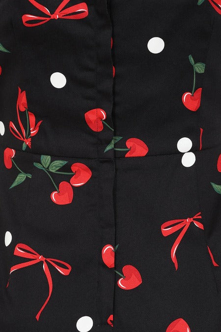 Tulia Cherry & Bow Pencil Dress