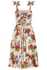 Angelica Corseted Floral Dress