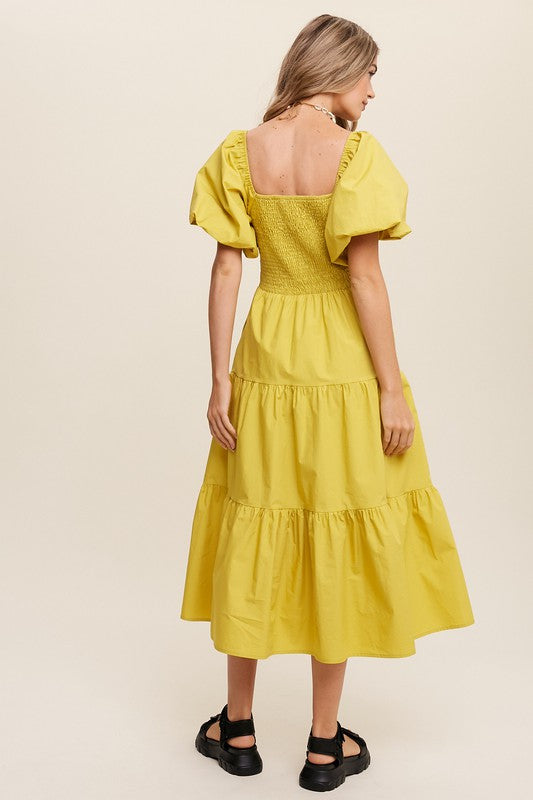 Lemon Grass Garden Dress