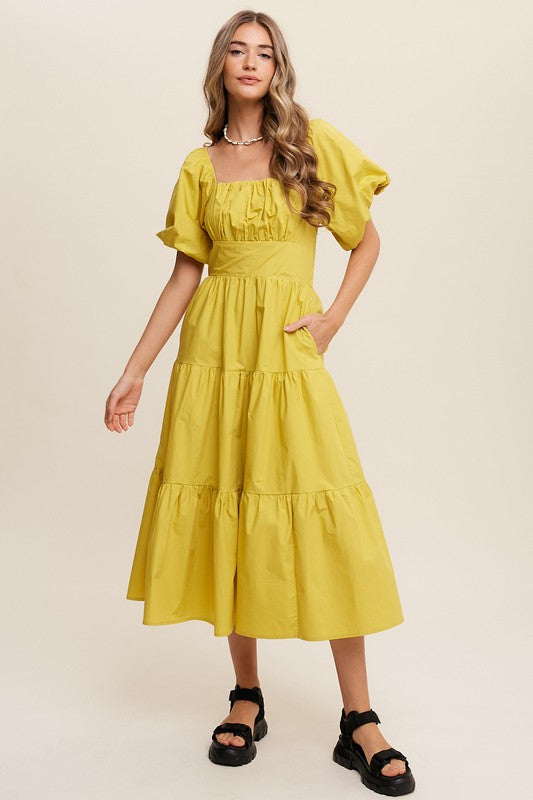 Lemon Grass Garden Dress