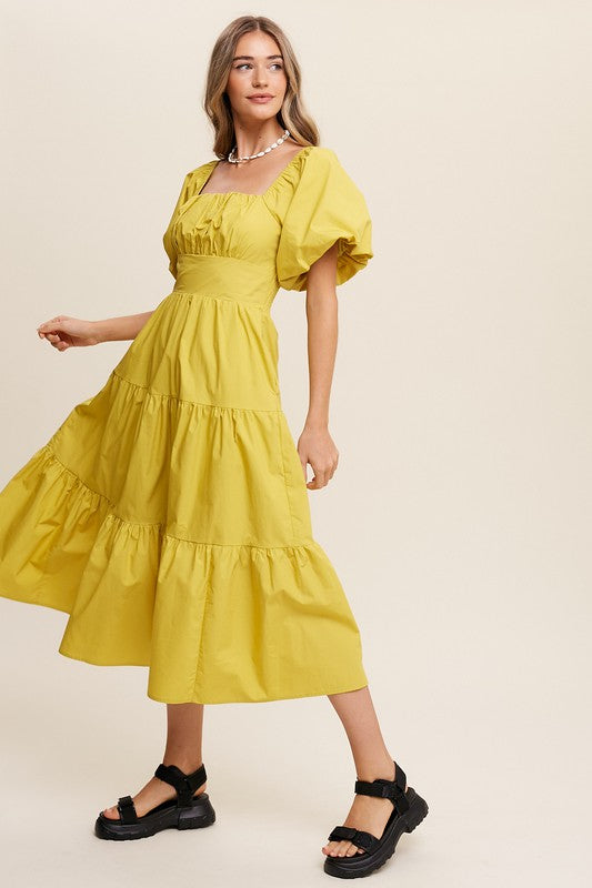 Lemon Grass Garden Dress