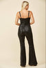 Velvet Sequin Rockstar Jumpsuit