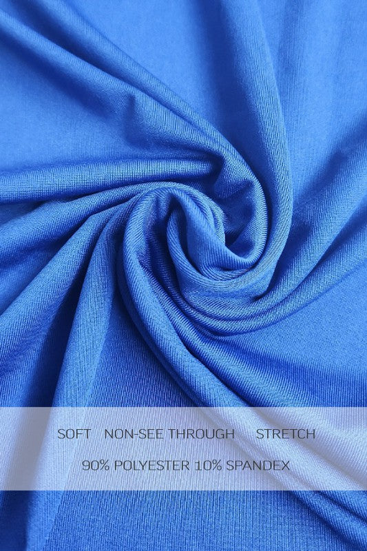 Sapphire Jersey Maxi Dress