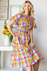 Colourful Country Check Dress
