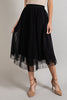 Pleated Tulle Skirt