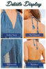 Denim Darling Halter Dress