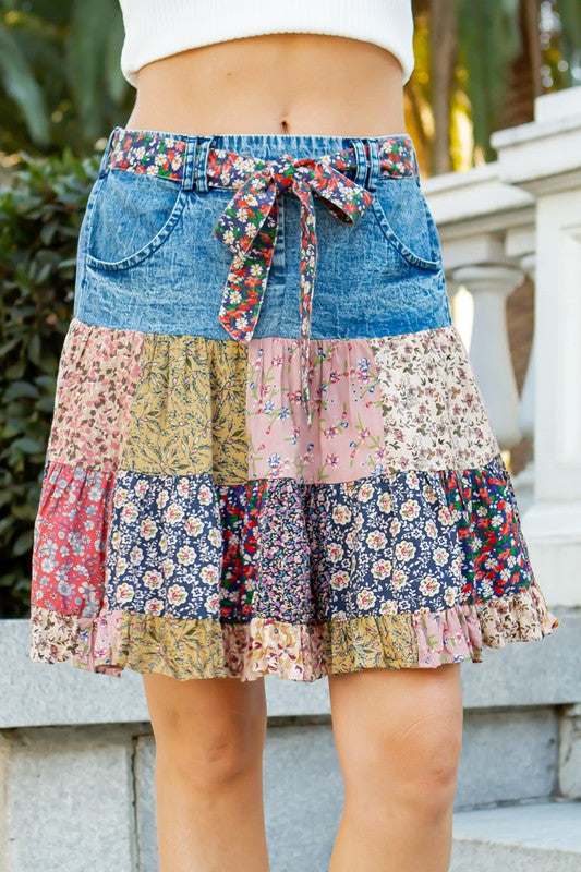 Barn Dance Denim Skirt
