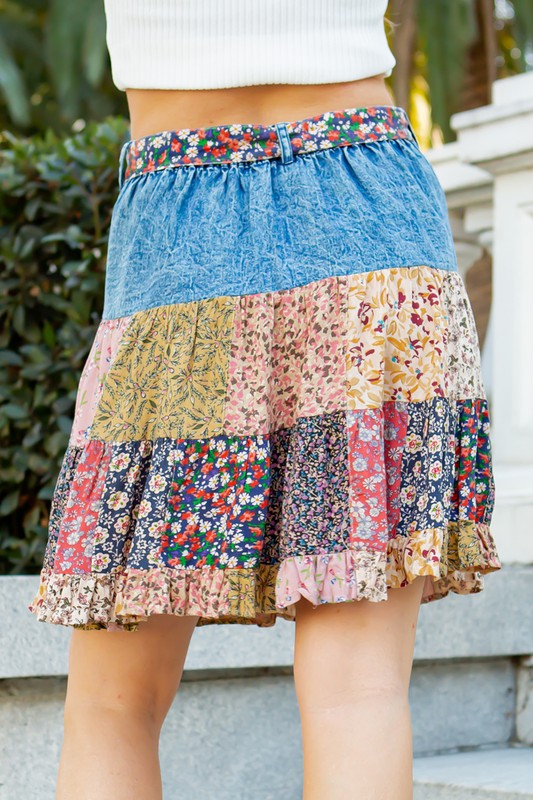 Barn Dance Denim Skirt