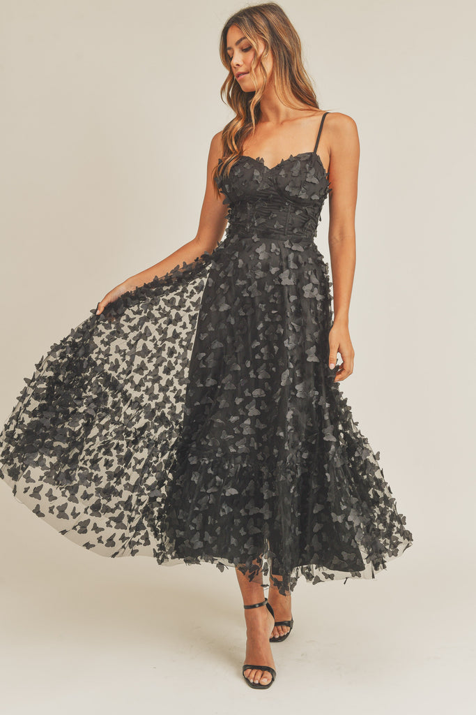 Raven All A-Flutter Dress