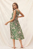 Tropical Carnival Wrap Dress