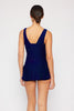 Navy Skirted Swimsuit