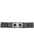 Rhinestone Square Buckle Belt