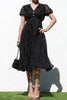 Black Lattice Dress