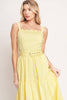 Lemon Chiffon Cake Dress