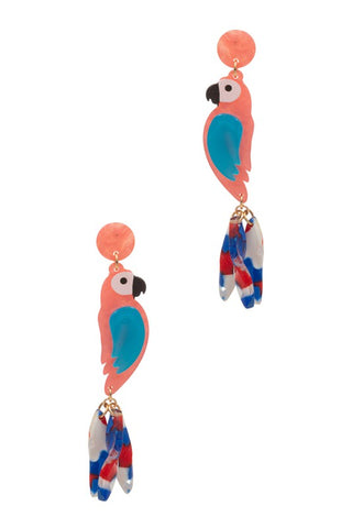 Fab Fiesta Earrings: Turquoise
