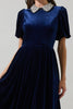 J'Adore Rhinestone Velvet Dress
