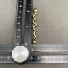 Vintage Rhinestone Inlaid Snake Earrings