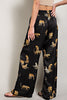 Silky Leopard Pants