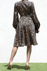 Garden Prowl Satin Dress